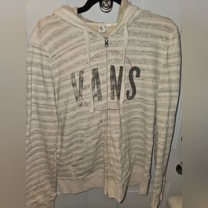 Vans zipup sweaters